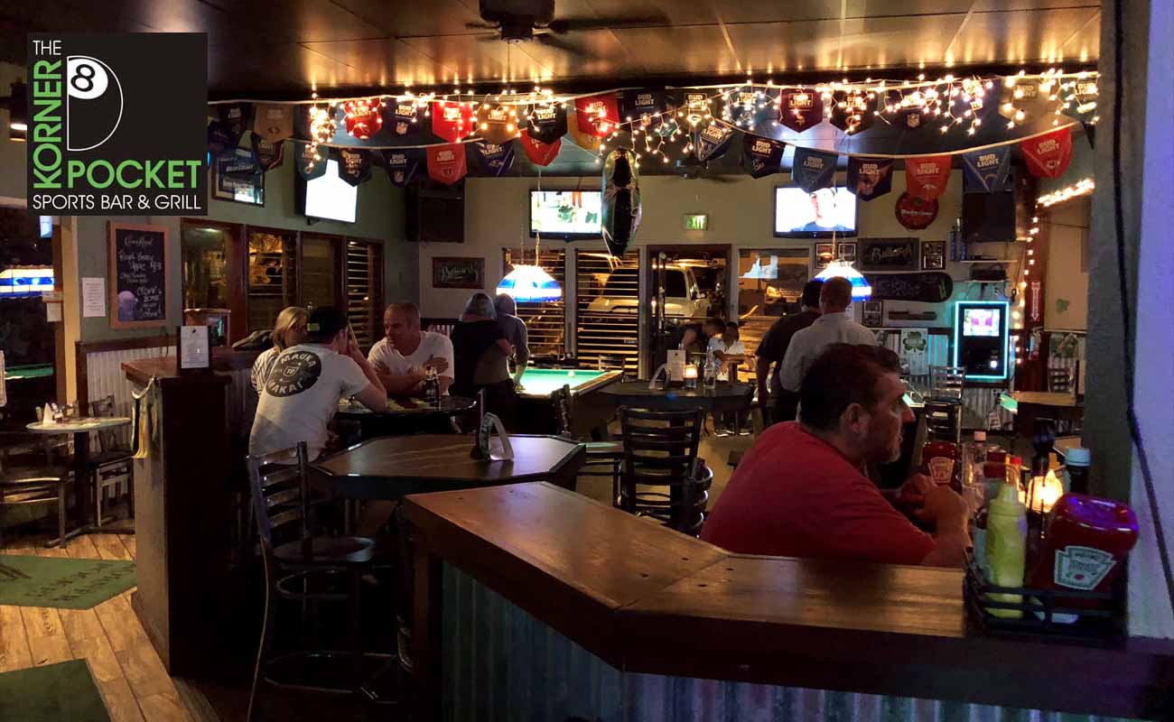 The Korner Pocket Sports Bar & Grill – The local option